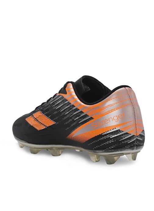 Slazenger CAMBLY Erkek Çocuk Futbol Ayakkabı Siyah / Turuncu - Görsel 4