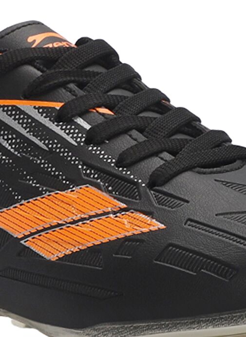 Slazenger CAMBLY Erkek Çocuk Futbol Ayakkabı Siyah / Turuncu - Görsel 5