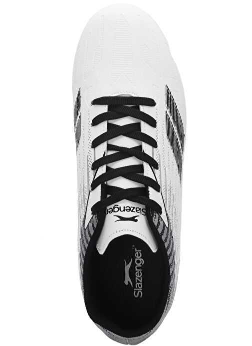 Slazenger CAMBLY Erkek Futbol Ayakkabı Beyaz / Siyah - Görsel 6