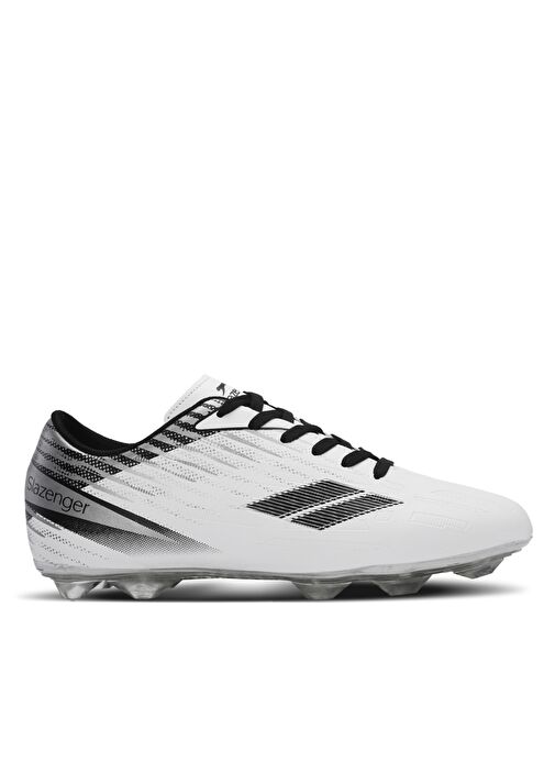 Slazenger CAMBLY Erkek Futbol Ayakkabı Beyaz / Siyah - Görsel 2