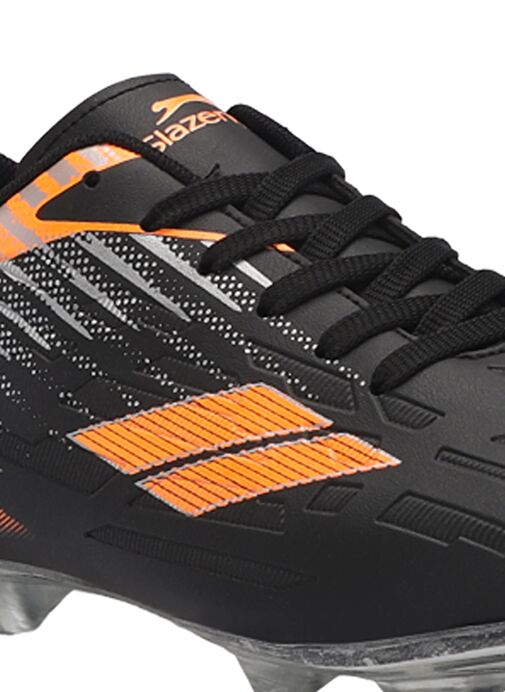 Slazenger CAMBLY Erkek Futbol Ayakkabı Siyah / Turuncu - Görsel 5