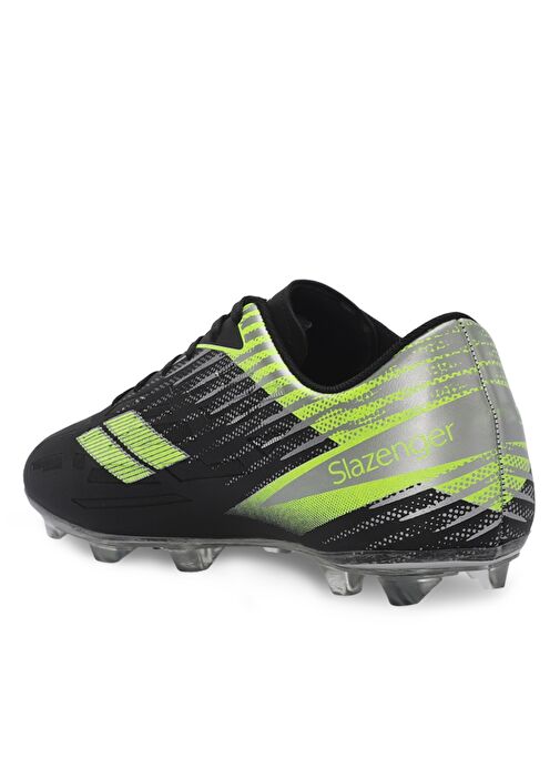 Slazenger CAMBLY Erkek Futbol Ayakkabı Siyah / Yeşil - Görsel 4