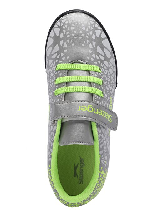 Slazenger CRYSTAL Unisex Çocuk Futbol Ayakkabı Gri - Görsel 6