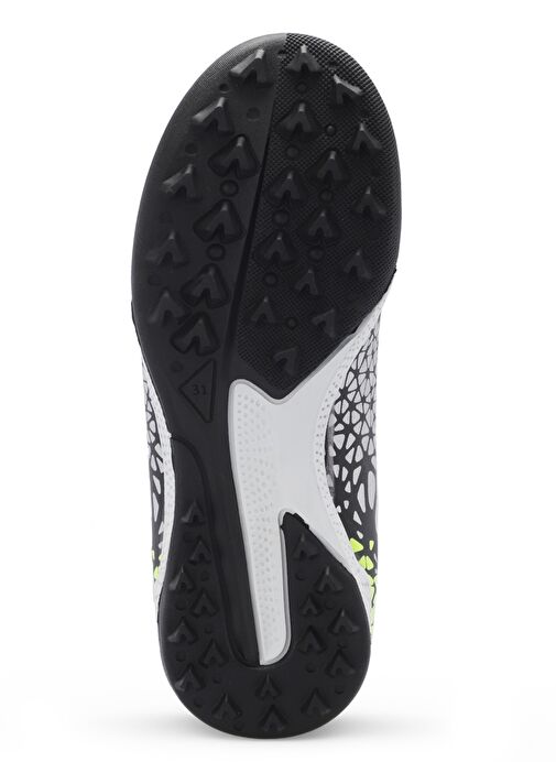 Slazenger CRYSTAL Unisex Çocuk Futbol Ayakkabı Siyah / Yeşil - Görsel 8