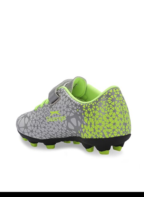 Slazenger CRYSTAL Unisex Çocuk Futbol Ayakkabı Gri - Görsel 4