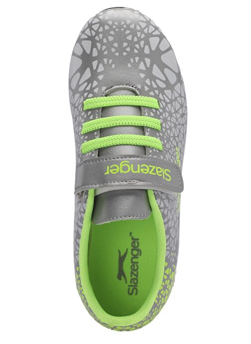 Slazenger CRYSTAL Unisex Çocuk Futbol Ayakkabı Gri - Görsel 6