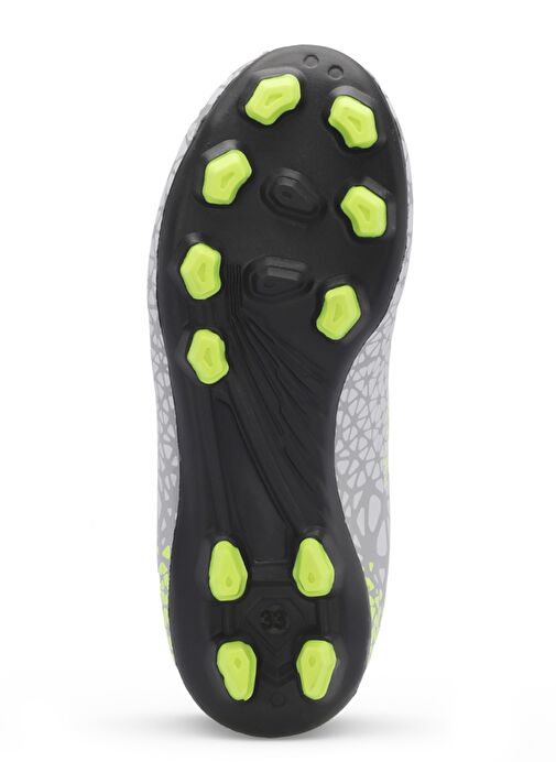 Slazenger CRYSTAL Unisex Çocuk Futbol Ayakkabı Gri - Görsel 8
