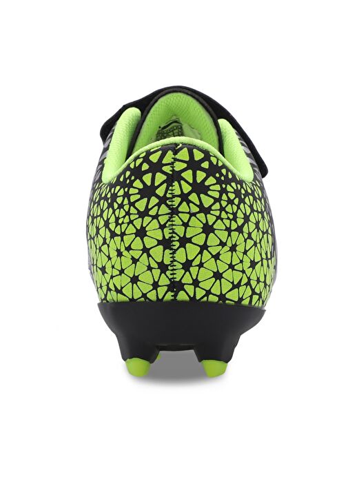 Slazenger CRYSTAL Unisex Çocuk Futbol Ayakkabı Siyah / Yeşil - Görsel 7