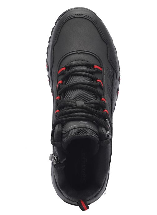 Slazenger GEMBA I Erkek Bot Siyah / Kırmızı - Görsel 6