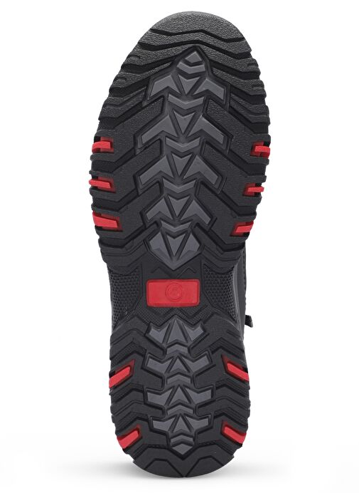 Slazenger GEMBA I Erkek Bot Siyah / Kırmızı - Görsel 8