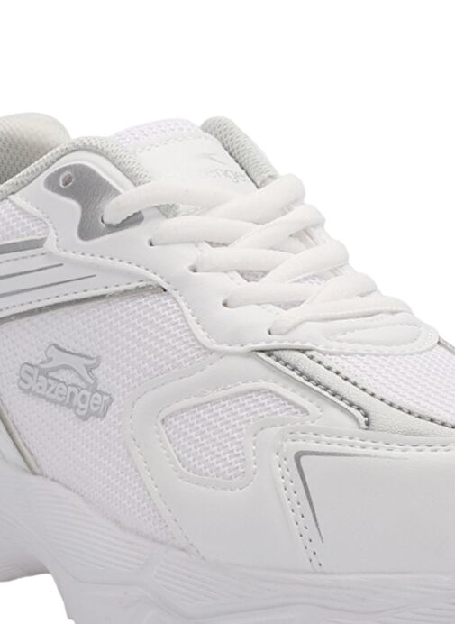 Slazenger ORNELLA Erkek Sneaker Ayakkabı Beyaz / Gri - Görsel 5