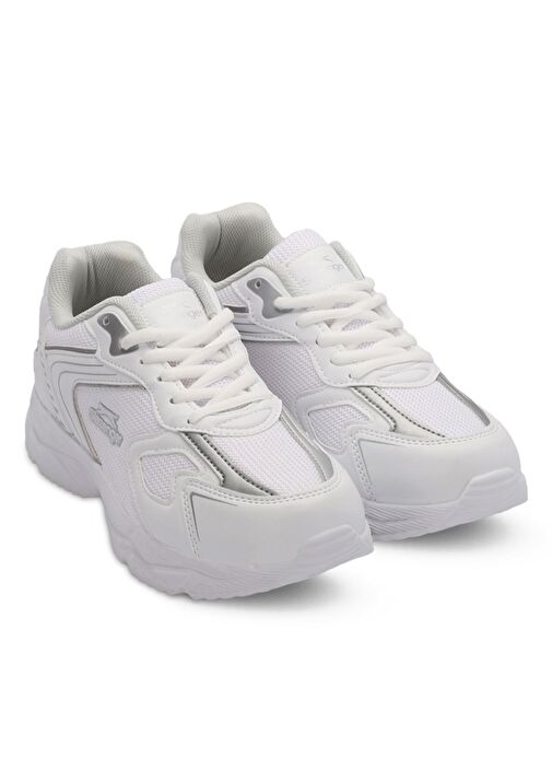 Slazenger ORNELLA Erkek Sneaker Ayakkabı Beyaz / Gri - Görsel 3