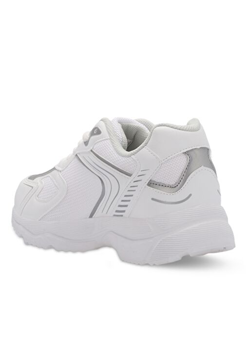 Slazenger ORNELLA Erkek Sneaker Ayakkabı Beyaz / Gri - Görsel 4