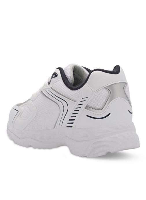 Slazenger ORNELLA Erkek Sneaker Ayakkabı Beyaz / Lacivert - Görsel 4