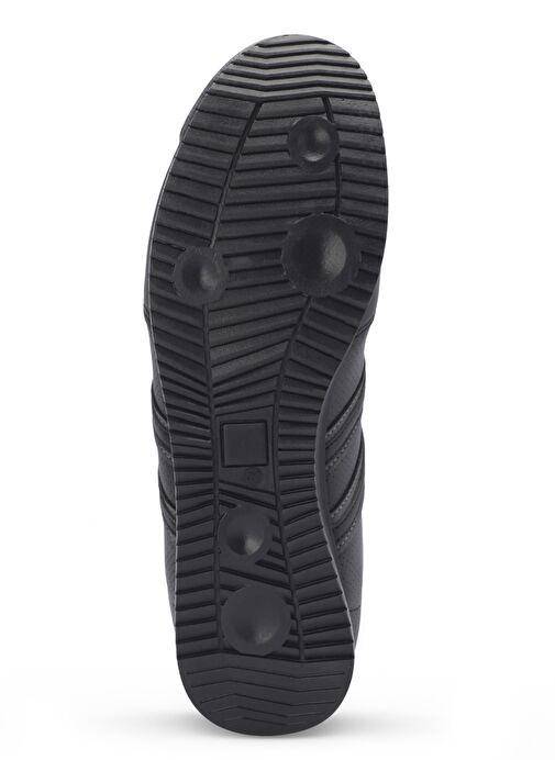 Slazenger POLITICS I Erkek Sneaker Ayakkabı Siyah / Siyah - Görsel 8