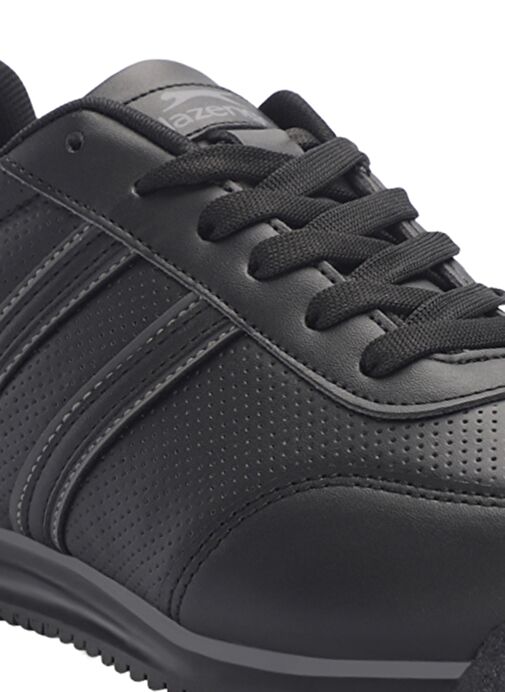 Slazenger POLITICS I Erkek Sneaker Ayakkabı Siyah / Siyah - Görsel 5