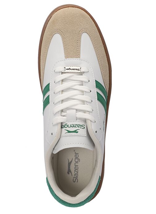 Slazenger POUND I Erkek Sneaker Ayakkabı Beyaz / Yeşil - Görsel 6