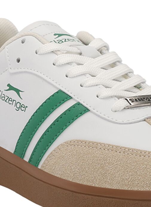 Slazenger POUND I Erkek Sneaker Ayakkabı Beyaz / Yeşil - Görsel 5