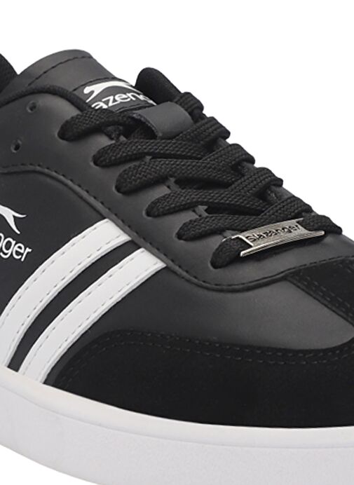 Slazenger POUND I Erkek Sneaker Ayakkabı Siyah / Beyaz - Görsel 5