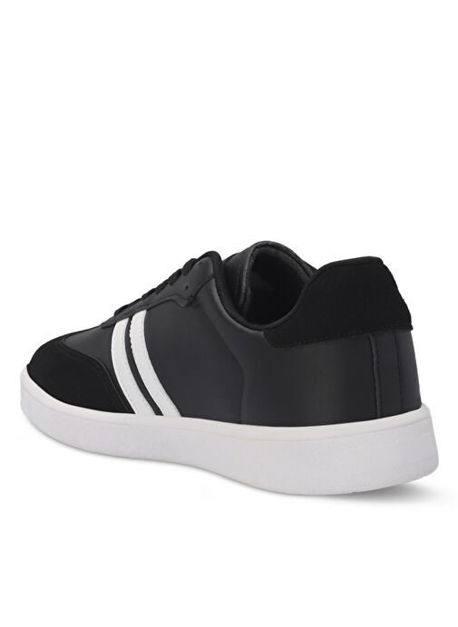 Slazenger POUND I Kadın Sneaker Ayakkabı Siyah / Beyaz - Görsel 4