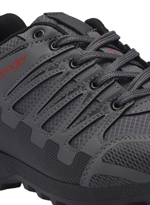 Slazenger ACTIVISTA I Erkek Outdoor Koyu Gri / Kırmızı - Görsel 5