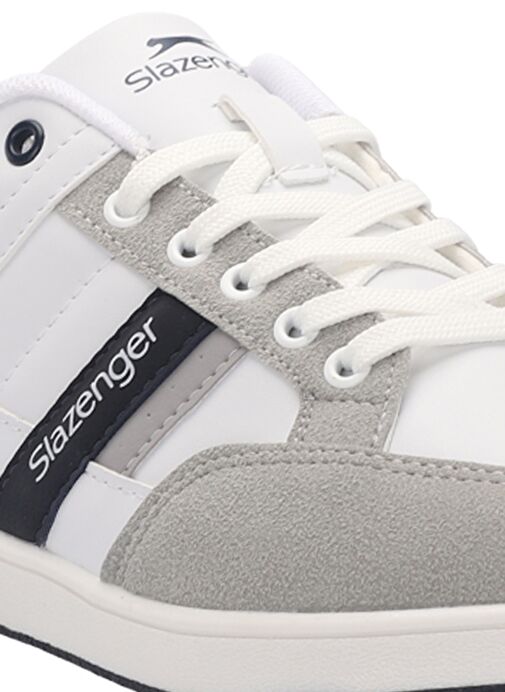 Slazenger LESSON IN Erkek Sneaker Ayakkabı Beyaz - Görsel 5