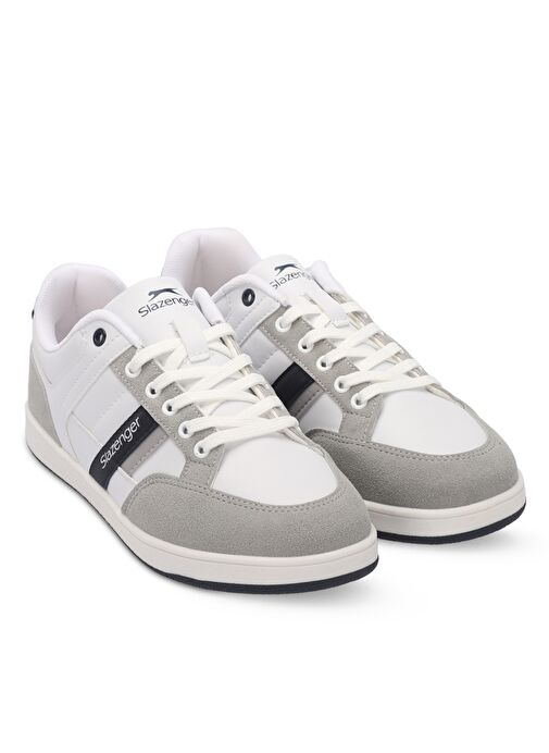 Slazenger LESSON IN Erkek Sneaker Ayakkabı Beyaz - Görsel 3