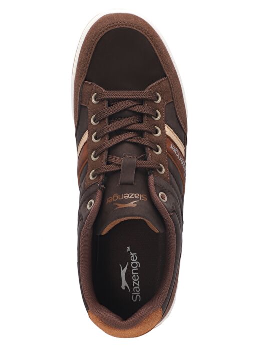 Slazenger LESSON IN Erkek Sneaker Ayakkabı Kahve - Görsel 6