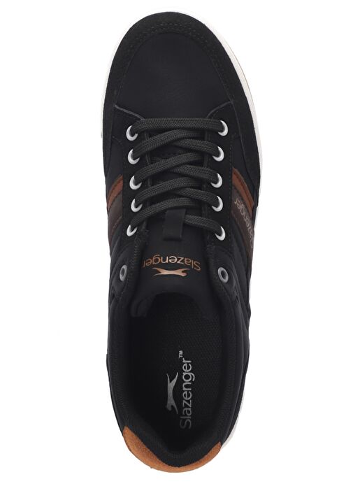 Slazenger LESSON IN Erkek Sneaker Ayakkabı Siyah / Beyaz - Görsel 6