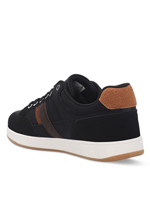 Slazenger LESSON IN Erkek Sneaker Ayakkabı Siyah / Beyaz - Görsel 4