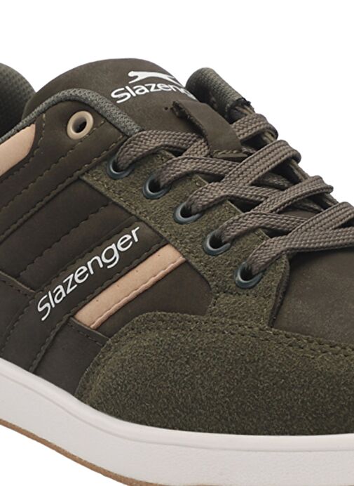 Slazenger LESSON IN Erkek Sneaker Ayakkabı Haki - Görsel 5