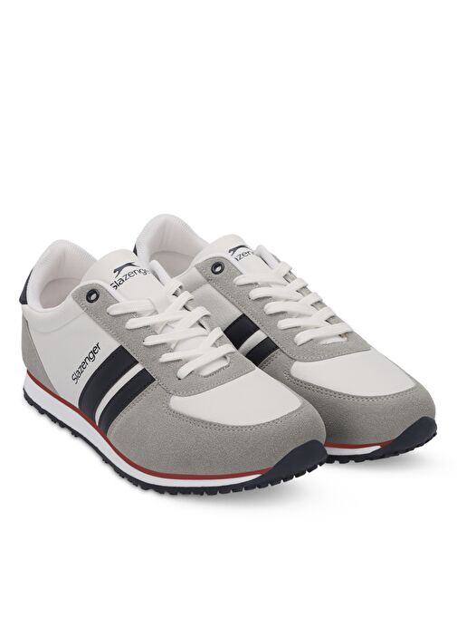 Slazenger LEVEL I Erkek Sneaker Ayakkabı Beyaz - Görsel 3