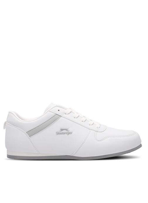 Slazenger LOTUS I Erkek Sneaker Ayakkabı Beyaz / Gri - Görsel 2
