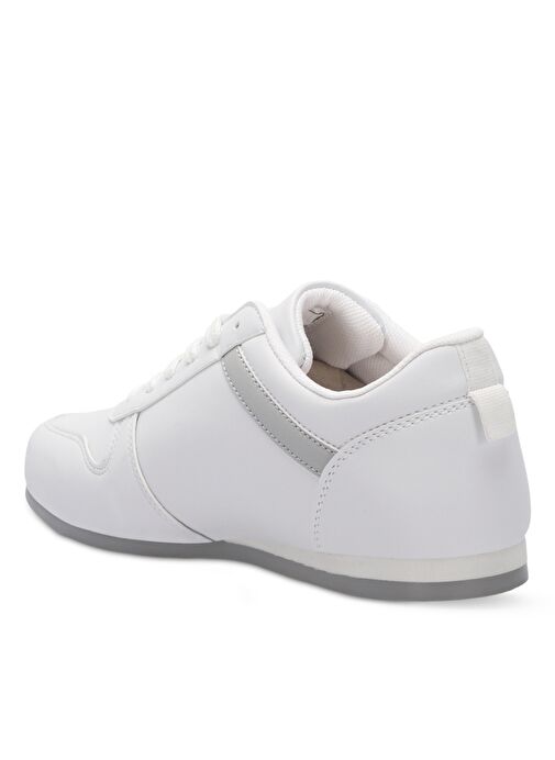 Slazenger LOTUS I Erkek Sneaker Ayakkabı Beyaz / Gri - Görsel 4