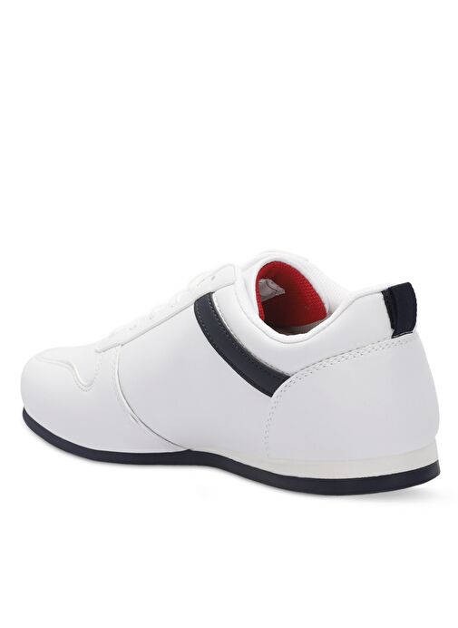 Slazenger LOTUS I Erkek Sneaker Ayakkabı Beyaz / Lacivert - Görsel 4