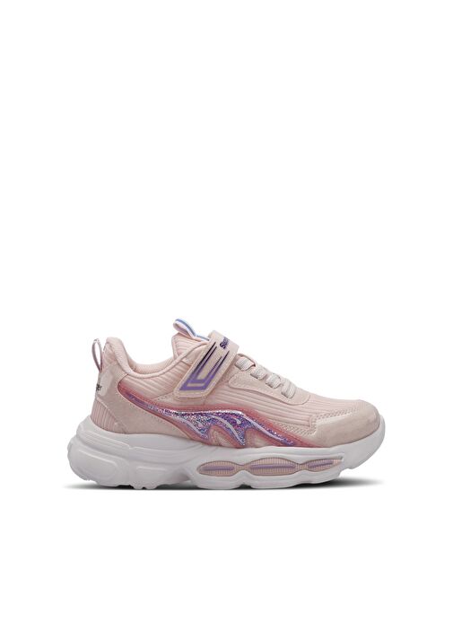 Slazenger NOELA Kız Çocuk Sneaker Ayakkabı Pudra - Görsel 2