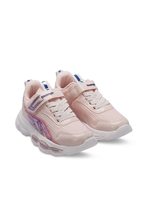 Slazenger NOELA Kız Çocuk Sneaker Ayakkabı Pudra - Görsel 3