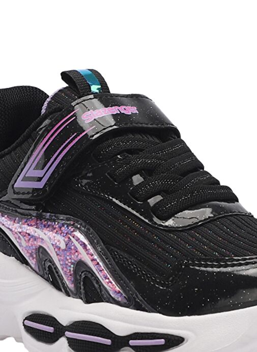 Slazenger NOELA Unisex Çocuk Sneaker Ayakkabı Siyah - Görsel 5