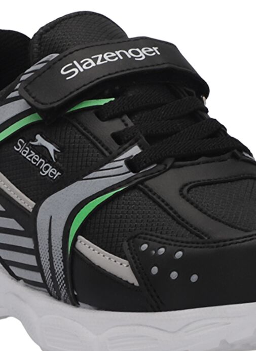 Slazenger KENDALL Unisex Çocuk Sneaker Ayakkabı Siyah / Beyaz - Görsel 5