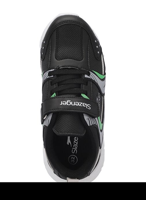 Slazenger KENDALL Unisex Çocuk Sneaker Ayakkabı Siyah / Beyaz - Görsel 6