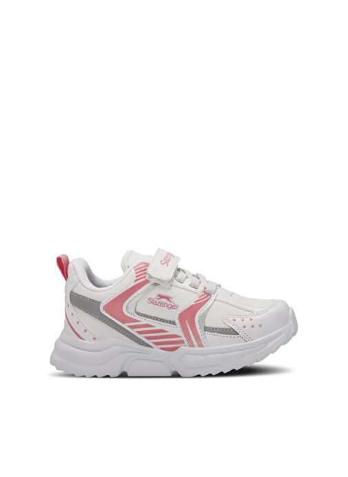 Slazenger KENDALL Kız Çocuk Sneaker Ayakkabı Beyaz / Pembe - Görsel 2