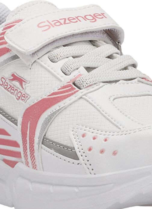 Slazenger KENDALL Kız Çocuk Sneaker Ayakkabı Beyaz / Pembe - Görsel 5