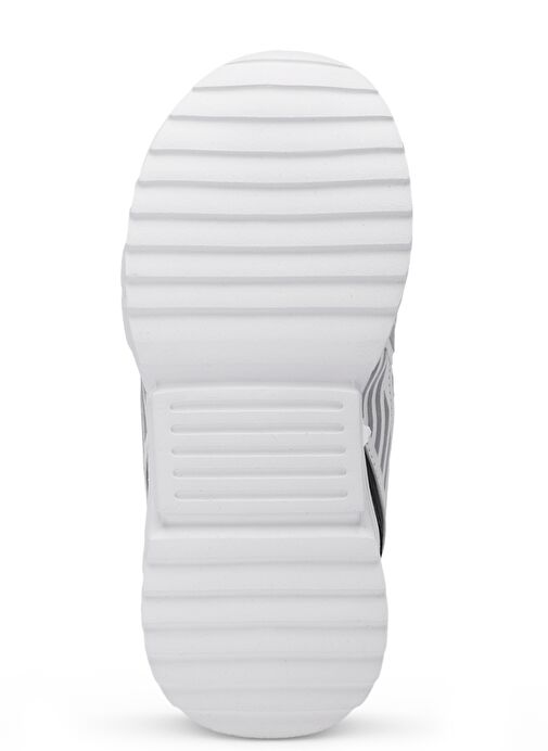 Slazenger KENDALL Unisex Çocuk Sneaker Ayakkabı Beyaz / Turuncu - Görsel 8