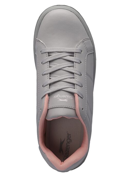 Slazenger LIEN I Kadın Sneaker Ayakkabı Gri / Pembe - Görsel 6