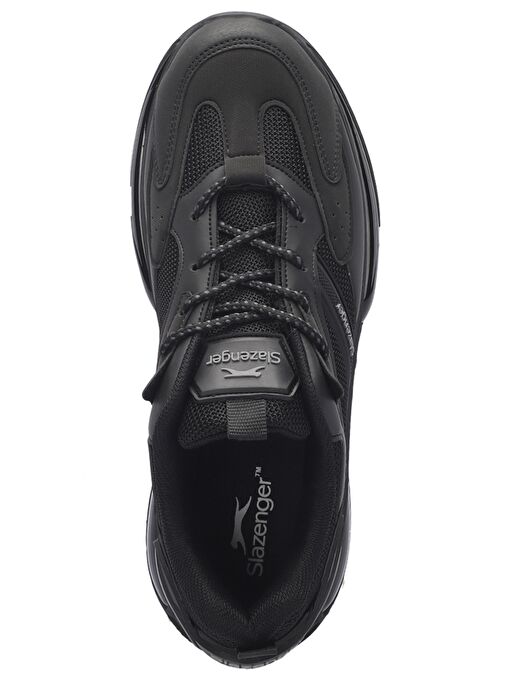 Slazenger GRANT IN Erkek Koşu &amp; Yürüyüş Ayakkabı Siyah / Koyu Gri - Görsel 6