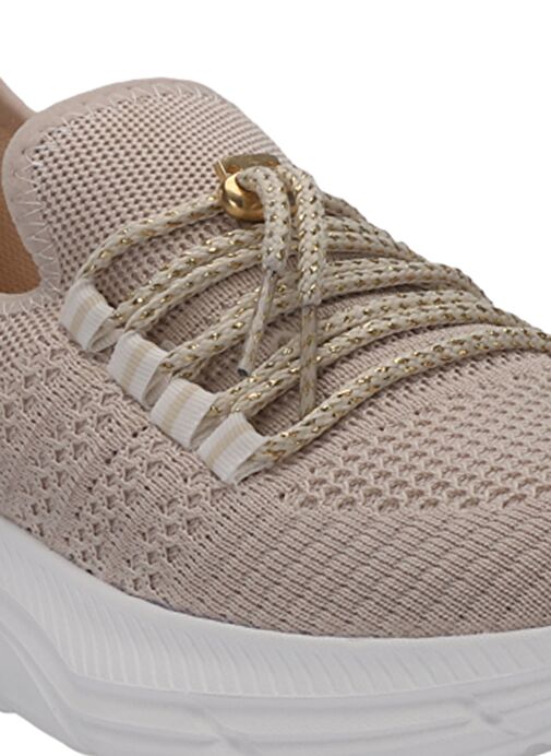 Slazenger BENGAL I Kadın Sneaker Ayakkabı Bej - Görsel 5