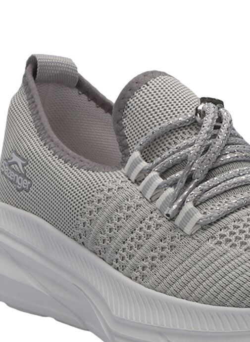 Slazenger BENGAL I Kadın Sneaker Ayakkabı Gri - Görsel 5