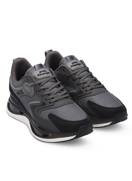 Slazenger ZOWIE Erkek Sneaker Ayakkabı Koyu Gri / Siyah - Görsel 3