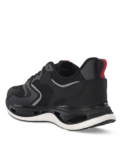 Slazenger ZOWIE Erkek Sneaker Ayakkabı Siyah / Kırmızı - Görsel 4