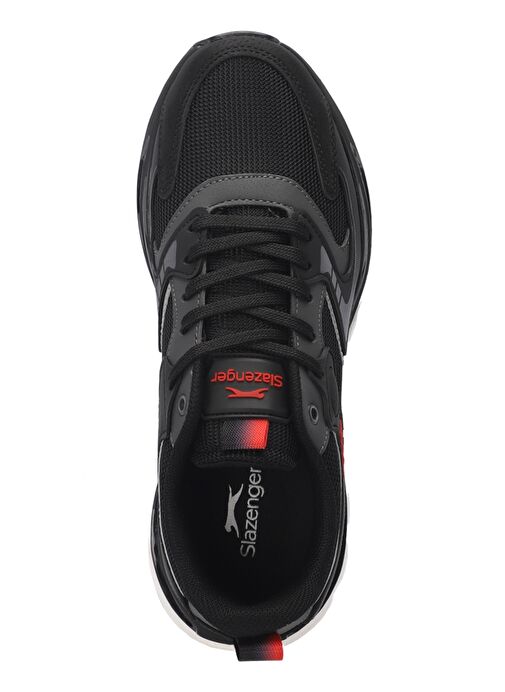 Slazenger ZOWIE Erkek Sneaker Ayakkabı Siyah / Kırmızı - Görsel 6